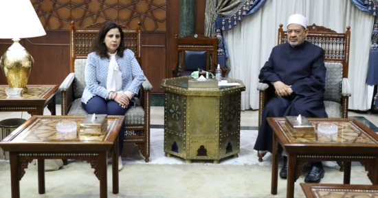 الإمام الأكبر يؤكد استعداد الأزهر لإنشاء مركز أزهرى لتعليم اللغة العربية فى بنين