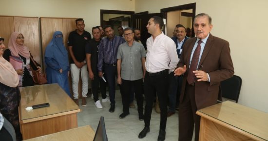 محافظ كفر الشيخ يفتتح أعمال تطوير ورفع كفاءة الإدارة العامة لأملاك الدولة