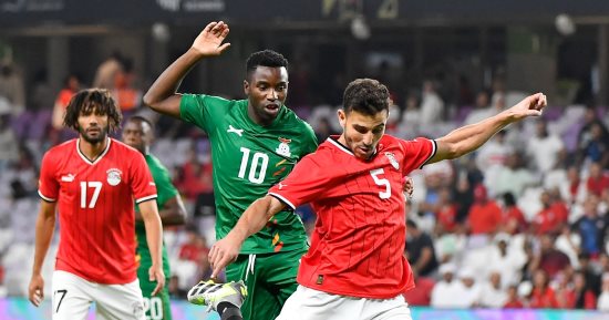 منتخب مصر يهزم زامبيا وديا فى الوقت القاتل بهدف حمدى فتحى