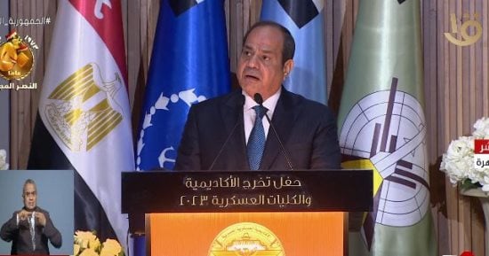 الرئيس السيسي: نعمل على توصيل المساعدات الطبية والإنسانية للأشقاء فى فلسطين