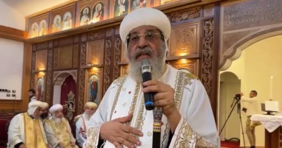 بطريرك فينيسيا: نعيش أوقاتا مضطربة بفعل الصراعات الدموية بين فلسطين وإسرائيل