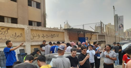 إقبال كبير على حملة التبرع بالدم فى الشرقية لصالح الفلسطينيين.. صور