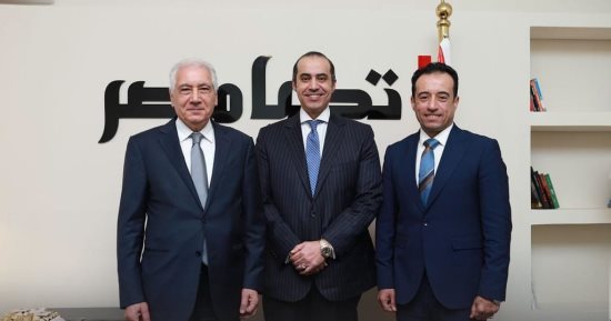 حملة المرشح الرئاسى عبد الفتاح السيسي تستقبل الخبير الاقتصادى أحمد جلال