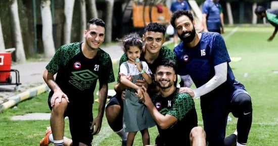 تيا عمر السعيد تساند والدها فى مران مودرن فيوتشر.. صور