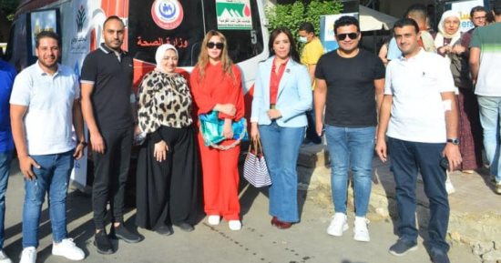 حزب مصر أكتوبر يشارك في التبرع بالدم دعماً للشعب الفلسطيني الشقيق.. ويدعو المصريين للمشاركة