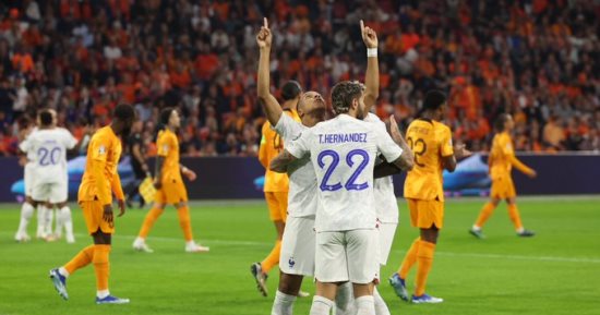 فرنسا تلدغ هولندا بهدف مبابي فى الشوط الأول بتصفيات يورو 2024.. فيديو