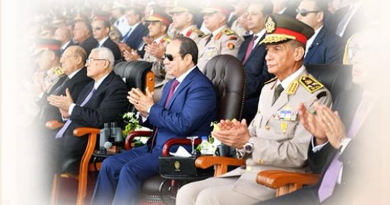 حملة المرشح عبد الفتاح السيسى تهنئ خريجى الأكاديمية العسكرية