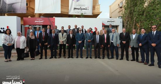 نقابة المهن الزراعية ضيفاً بالمقر الرسمي للمرشح الرئاسى عبد الفتاح السيسى  
