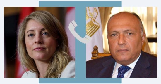 اتصالات مكثفة لوزير الخارجية لمتابعة الوضع فى قطاع غزة 