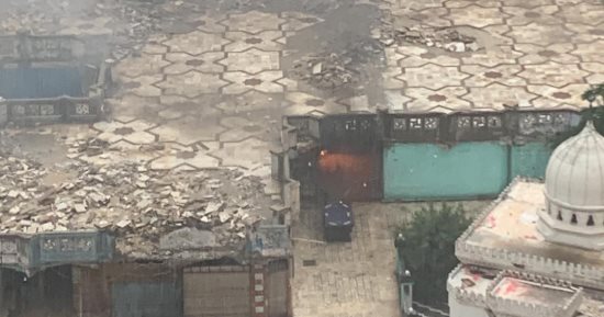 السيطرة على حريق محل بميدان المساجد فى منطقة بحرى بالإسكندرية دون إصابات