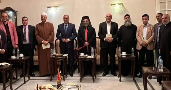 نائب رئيس منظمة خريجي الأزهر يزور الكنيسة الكاثوليكية فى أسيوط