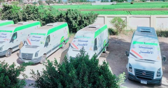 الكشف على 1316 مواطنا في قافلة طبية مجانية بالمنوفية