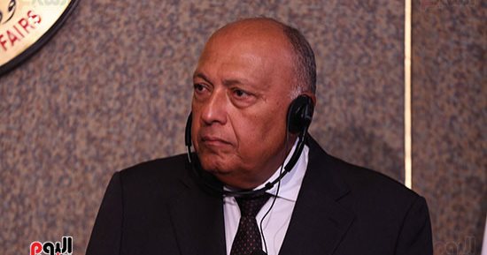 وزير الخارجية: مصر ترفض تهجير الفلسطينيين من قطاع غزة