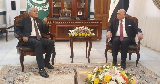 أبو الغيط يُجري مشاورات فى العراق ويؤكد ضرورة وقف إطلاق النار في غزة