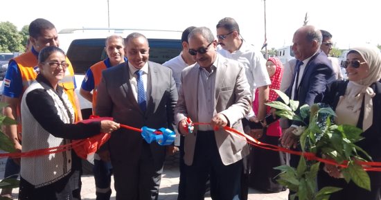 محافظ الإسماعيلية يفتتح أعمال رفع كفاءة الإسعاف بقرية الأبطال ضمن حياة كريمة