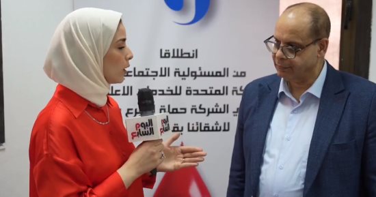 أكرم القصاص: حملة "المتحدة" للتبرع بالدم تضامن كبير مع القضية الفلسطينية