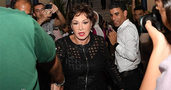 لبلبة وسيمون تتضامنان مع فلسطين بنقابة المهن التمثيلية.. صور