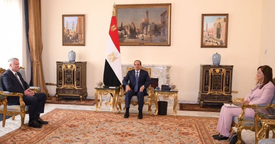 الرئيس السيسى يشيد بمستوى التعاون بين مصر ومنظمة التعاون الاقتصادى والتنمية.. يؤكد إيلاء القاهرة تعزيز التعاون بما يتسق مع خطط التنمية المستدامة.. وكورمان: مصر تتمتع بفرص ومزايا على المستويين الاقتصادى والتنموى