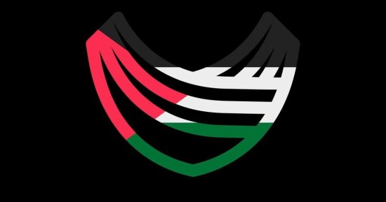 تعبيرا عن دعمها الكامل للقضية.. شعار أندية سيتى كلوب يكتسي بألوان العلم الفلسطينى