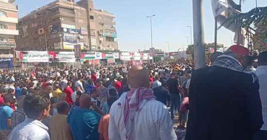خطيب مسجد الحصرى: وفق قائدنا لاتخاذ القرارات الصائبة وندعم الدولة 