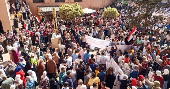 مديرية الشؤون الصحية بالشرقية تفتح أبوابها للتضامن مع فلسطين.. صور
