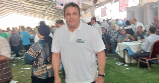 أيمن منصور يدلى بصوته فى انتخابات نادى الزمالك