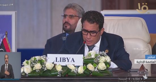 المنفى: نشكر الرئيس السيسى ومصر على الدعوة لمؤتمر القاهرة للسلام