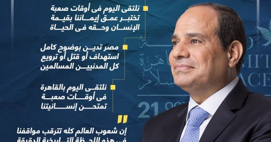 تصفية القضية الفلسطينية لن يحدث على حساب مصر.. رسائل حاسمة من الرئيس السيسى