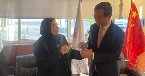 الجامعة المصرية الصينية تستقبل نائب وزير التعليم الصيني