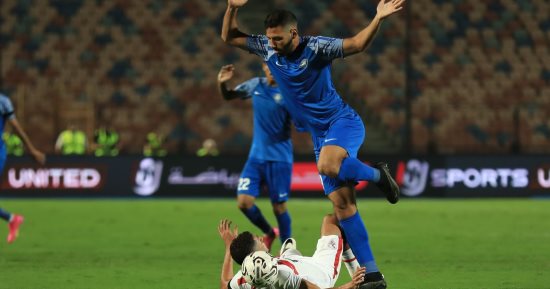 رأسية فادى فريد تقلص الفارق لسموحة أمام الزمالك