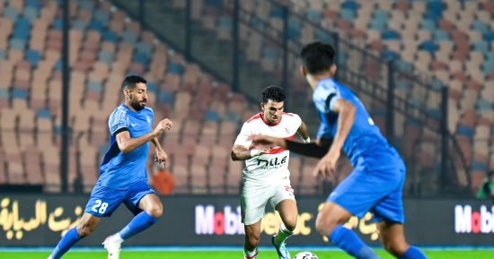 زيزو رجل مباراة الزمالك وسموحة فى دورى نايل