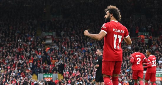 محمد صلاح على موعد مع رقم تاريخى جديد فى مباراة ليفربول وإيفرتون اليوم