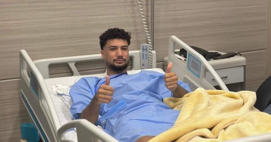 يوسف حسن مهاجم الزمالك يجرى جراحة الكاحل بنجاح