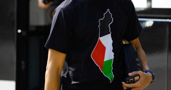 لاعبو زد يدعمون فلسطين قبل مباراة المقاولون العرب فى الدوري.. صور