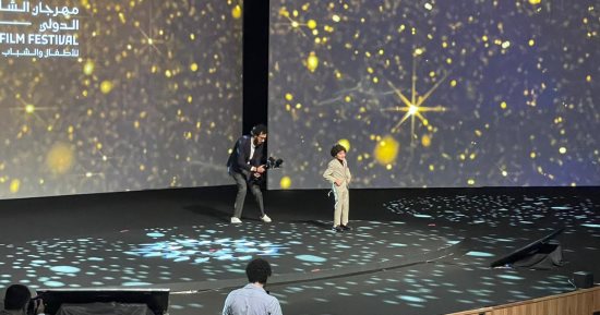تكريم أحمد الجسمى والطفل جان رامز بمهرجان الشارقة السينمائى للأطفال والشباب