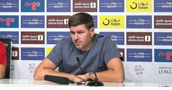 الاتفاق السعودي يقرر فسخ التعاقد مع ستيفن جيرارد بالتراضى 