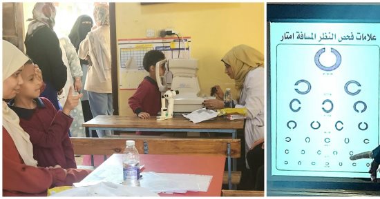 جامعة بنها تجرى مسحا طبيا شاملا لـ927 طالبا بمدارس قرى القليوبية