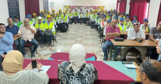 وزارة العمل تنشر ثقافة السلامة والصحة المهنية في قطاع المدارس بالإسكندرية