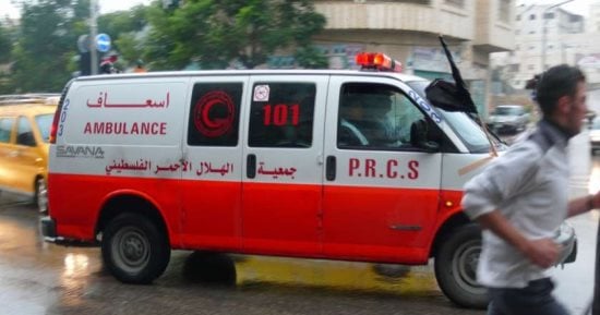 إسعاف الهلال الأحمر فى نابلس: مستشفيات غزة مكتظة بالشهداء والمصابين
