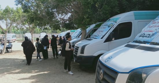 توجيه قافلة طبية مجانية بالحسينية ضمن مبادرة "حياة كريمة" بالشرقية
