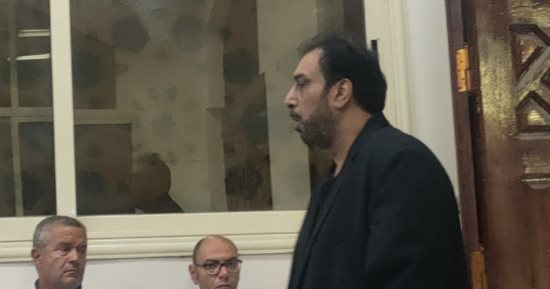 حسام حسنى أول الحاضرين فى عزاء الراحل محمد رؤوف.. صور  