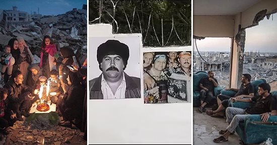 العالم هذا المساء.. الفلسطينيون يختارون الحياة فى مواجهة العدوان الإسرائيلى.. كولومبيا تستولى على منزل بابلو إسكوبار بعد تحويله لمتحف لجذب الزائرين.. إخلاء محطة قطار كييفسكى فى موسكو بعد تهديد بوجود قنبلة