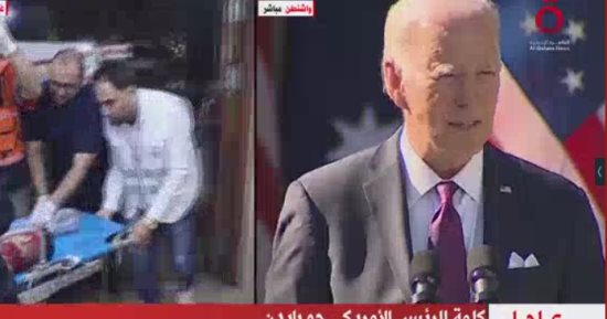 بايدن: لم أطلب من إسرائيل إرجاء هجومها البرى فى غزة