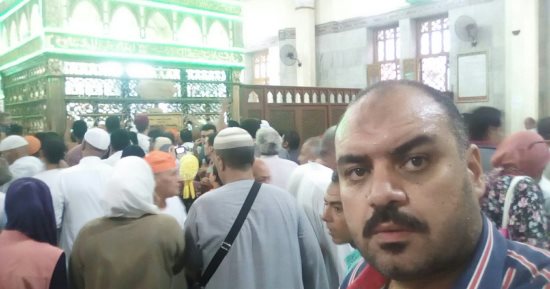 إقبال على زيارة مقام العارف بالله الدسوقى بمولده بكفر الشيخ   