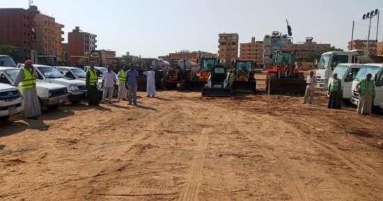 الاستعداد لاصطفاف كافة المعدات والسيارات ومراجعة حالتها الفنية بأسوان