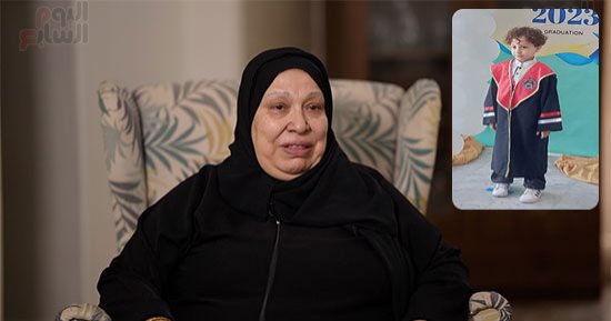 وداعا أبو شعر كيرلى وأبيضانى وحلو.. من لقاء أسرة الطفل الشهيد الفسطيني