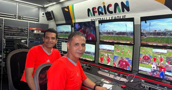 محمود عاشور حكما للفيديو في مباراة  جنوب أفريقيا  ضد الرأس الأخضر  بأمم أفريقيا