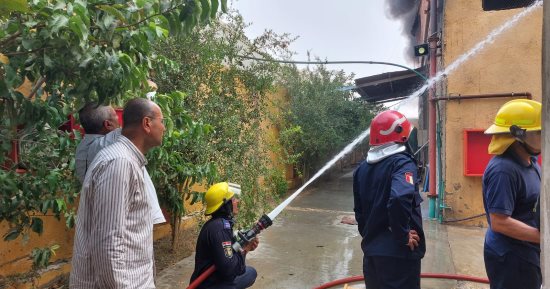 السيطرة على حريق داخل مطعم فى منطقة القاهرة الجديدة دون إصابات