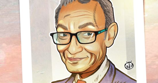 الذكرى السنوية الأولى لرحيل الروائى الكبير بهاء طاهر فى كاريكاتير "اليوم السابع"