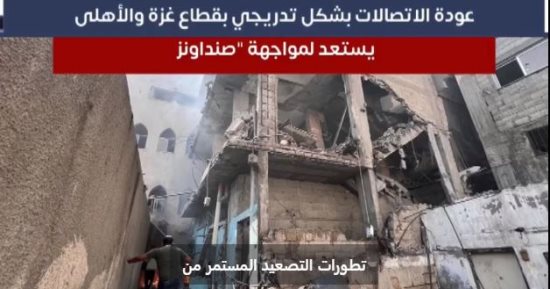 تليفزيون اليوم السابع يستعرض أهم تطورات الأحداث فى قطاع غزة.. فيديو